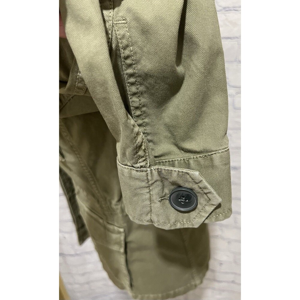 Madewell Outbound Jacket Women’s Desert Olive Green Pockets Button Front XS - Picture 5 of 11